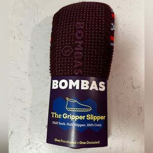 Bombas Gripper Slipper Socks - Maroon
